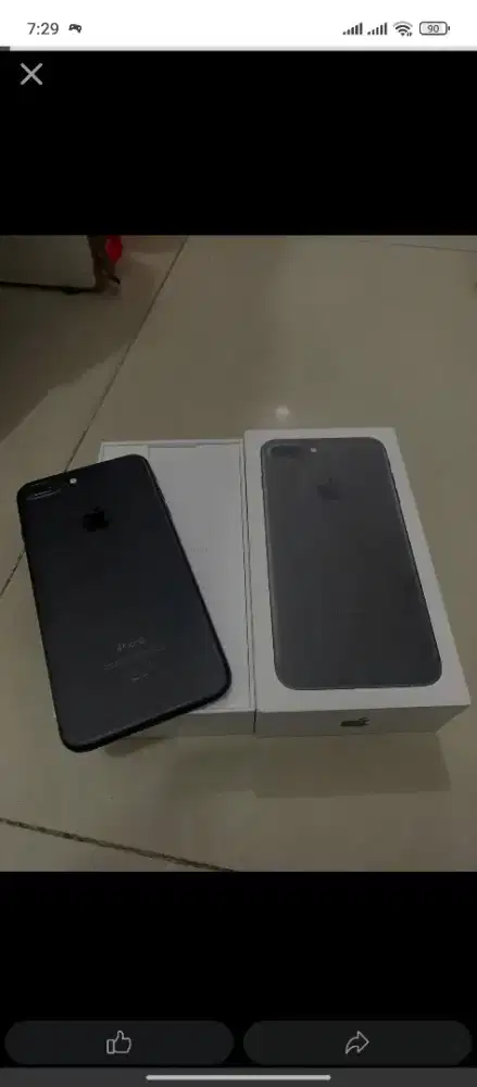 iPhone 7 plus 128 gb iBox no minus jual harga pas net gan.