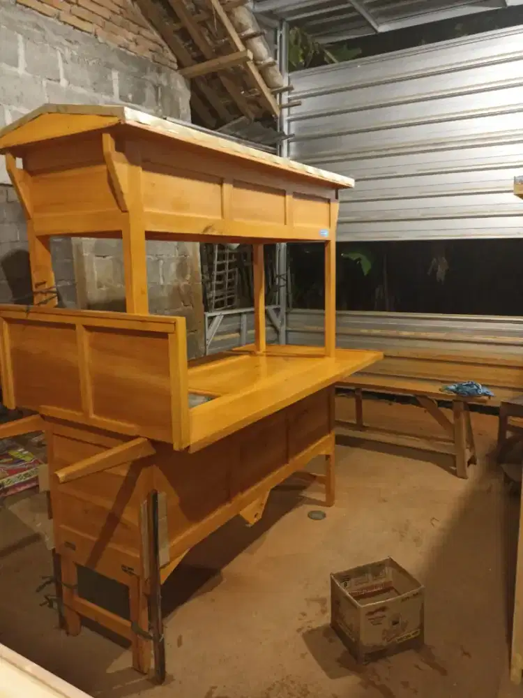 Gerobak Angkringan jg Melayani Pesanan Grobak Bakso Mie Bubur Sate dlL