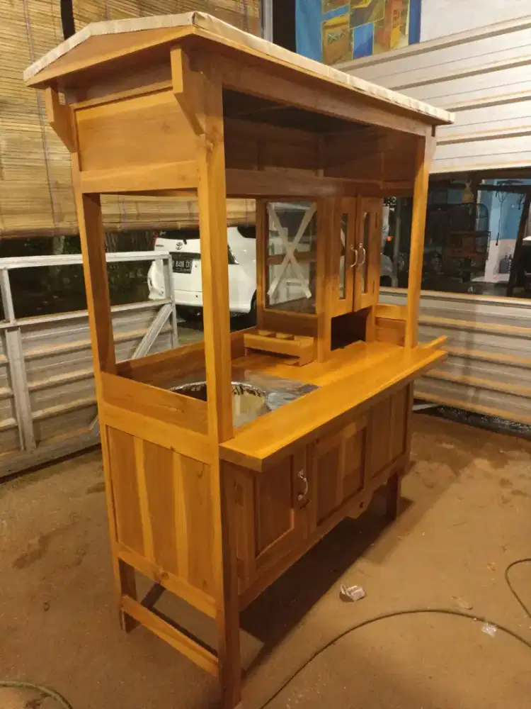 Gerobak Angkringan jg Melayani Pesanan Grobak Bakso Mie Bubur Sate dlL