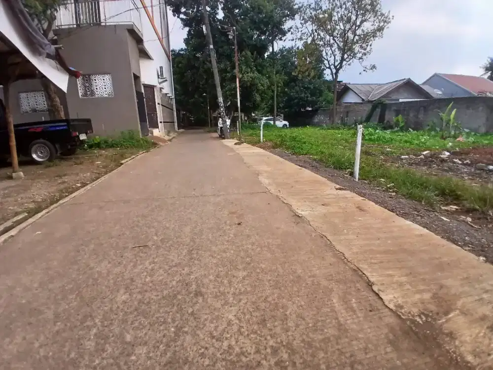 Tanah 78, 90 Kranggan Cibubur dket jl raya
