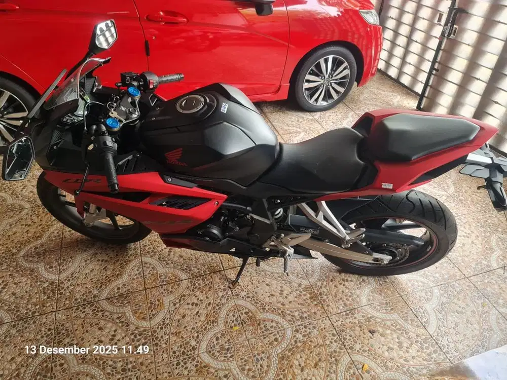 Honda CBR 250cc Hitam merah doff 2021