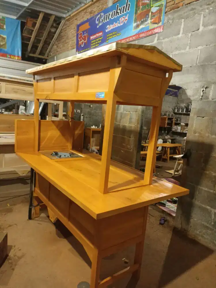 Gerobak Angkringan jg Melayani Pesanan Grobak Bakso Mie Bubur Sate dlL