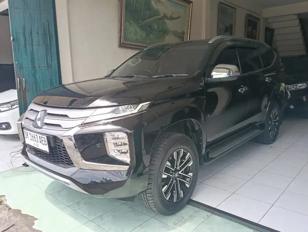 New Pajero Sport Dakar 2023 low km, hitam, Automatic