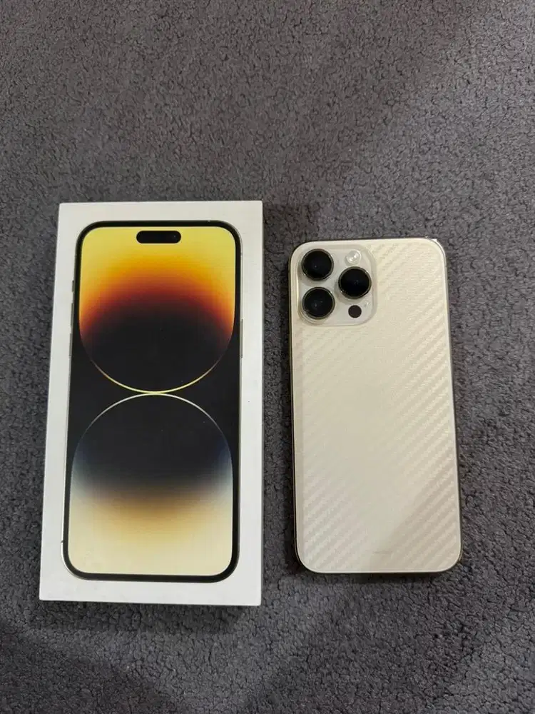 Di Jual Iphone 14 Pro Max Gold - 512 GB (IBox)