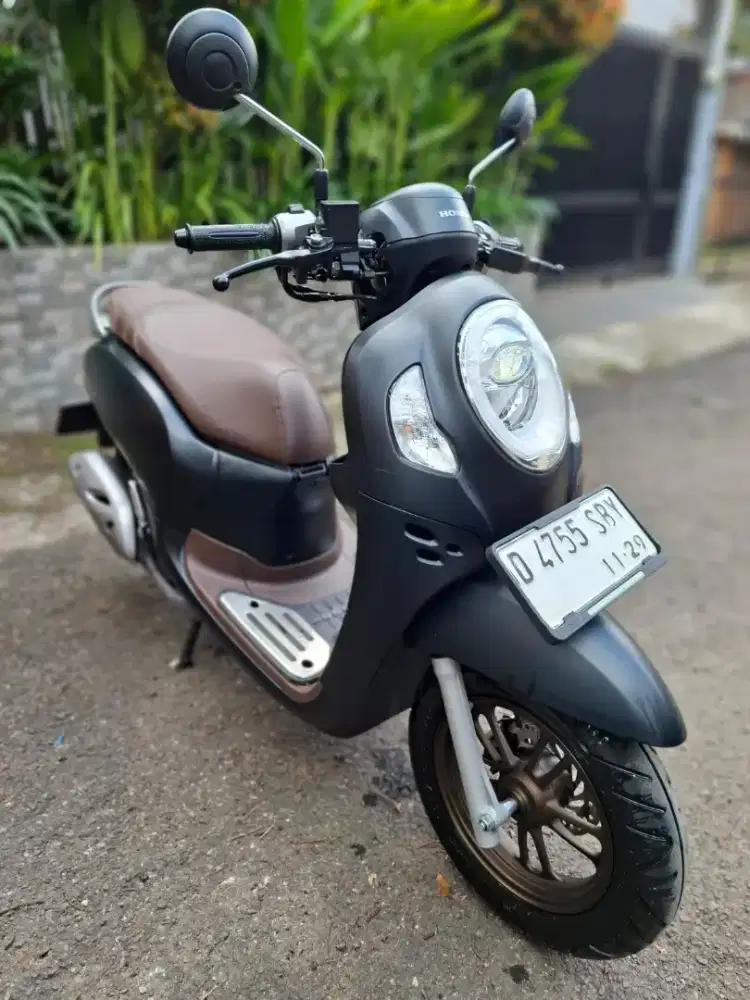 HONDA SCOOPY PRESTIGE 2024  | warna HITAM MULUS NO MINUS