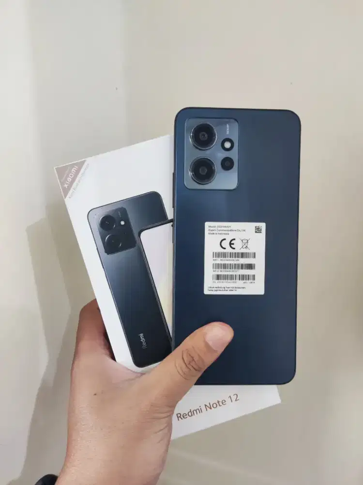 Redmi note 12 ram 6/128 second