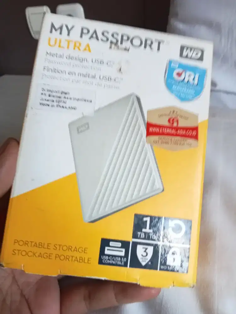 External Hardisk My Pasport Ultra 1 GB USB- C