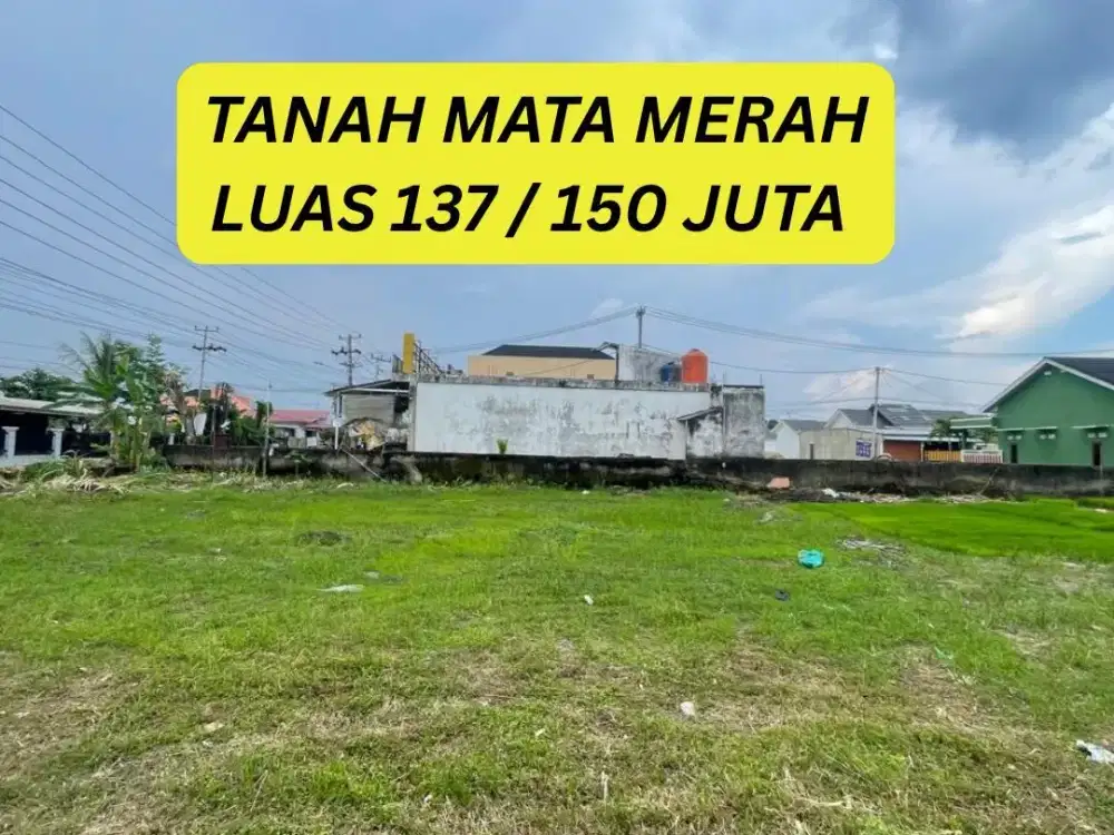 TANAH MATA MERAH DEKAT PT PUSRI PALEMBANG