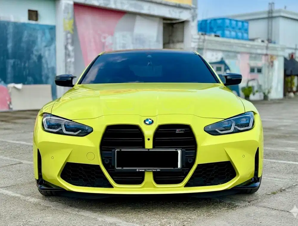 [KM 800 PERAK]BMW M4 COMPETITION IDRIVE 8 KUNING 2023 LIKE NEW 2024