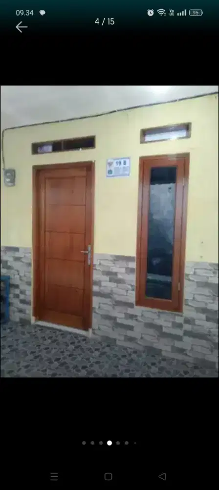 Menyewakan kontrakan 1 petak dan 3 petak