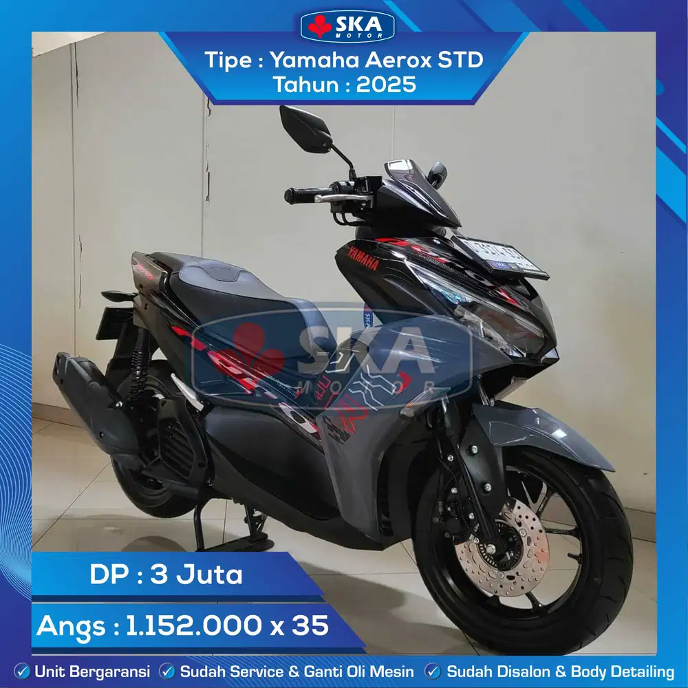 Yamaha Aerox 155 STD Tahun 2025