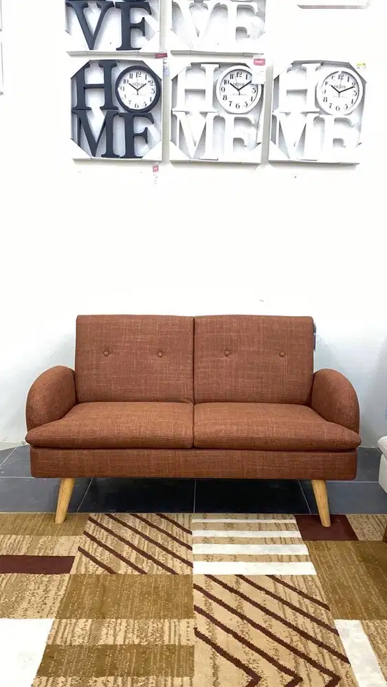 Sofa Selma 2 Dudukan - Brown