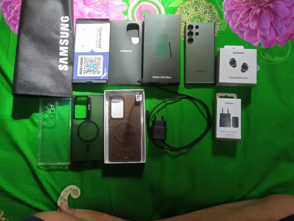 Samsung galaxy s23 ultra 12/256 GB fullset paketan