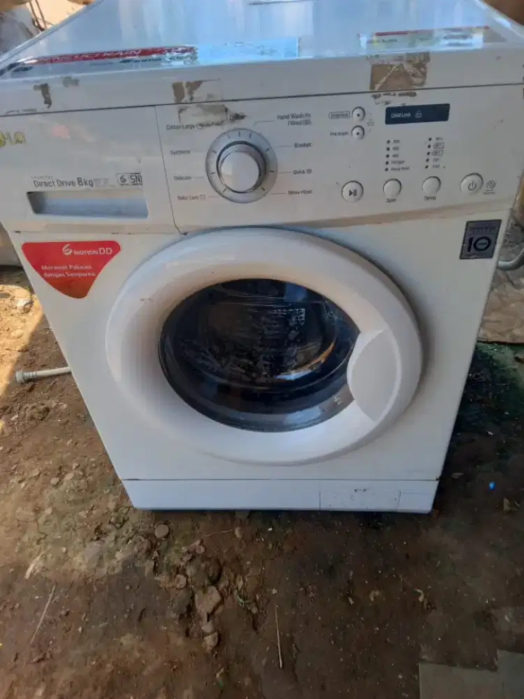 Mesin cuci kondisi mati