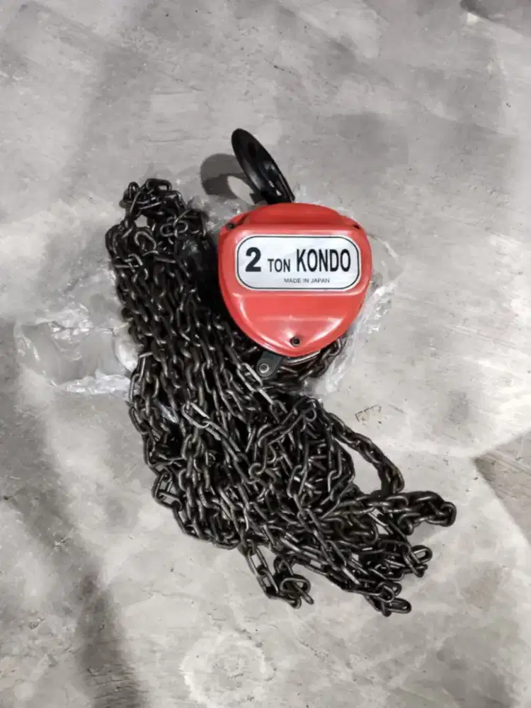 CHAINBLOCK BEKAS 2 TON KATROL KONDO BEKAS 2 TON TEKEL SECOND 2 TON