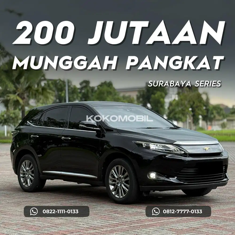 TOYOTA HARRIER ADVANCE (XU60) CBU 2014
