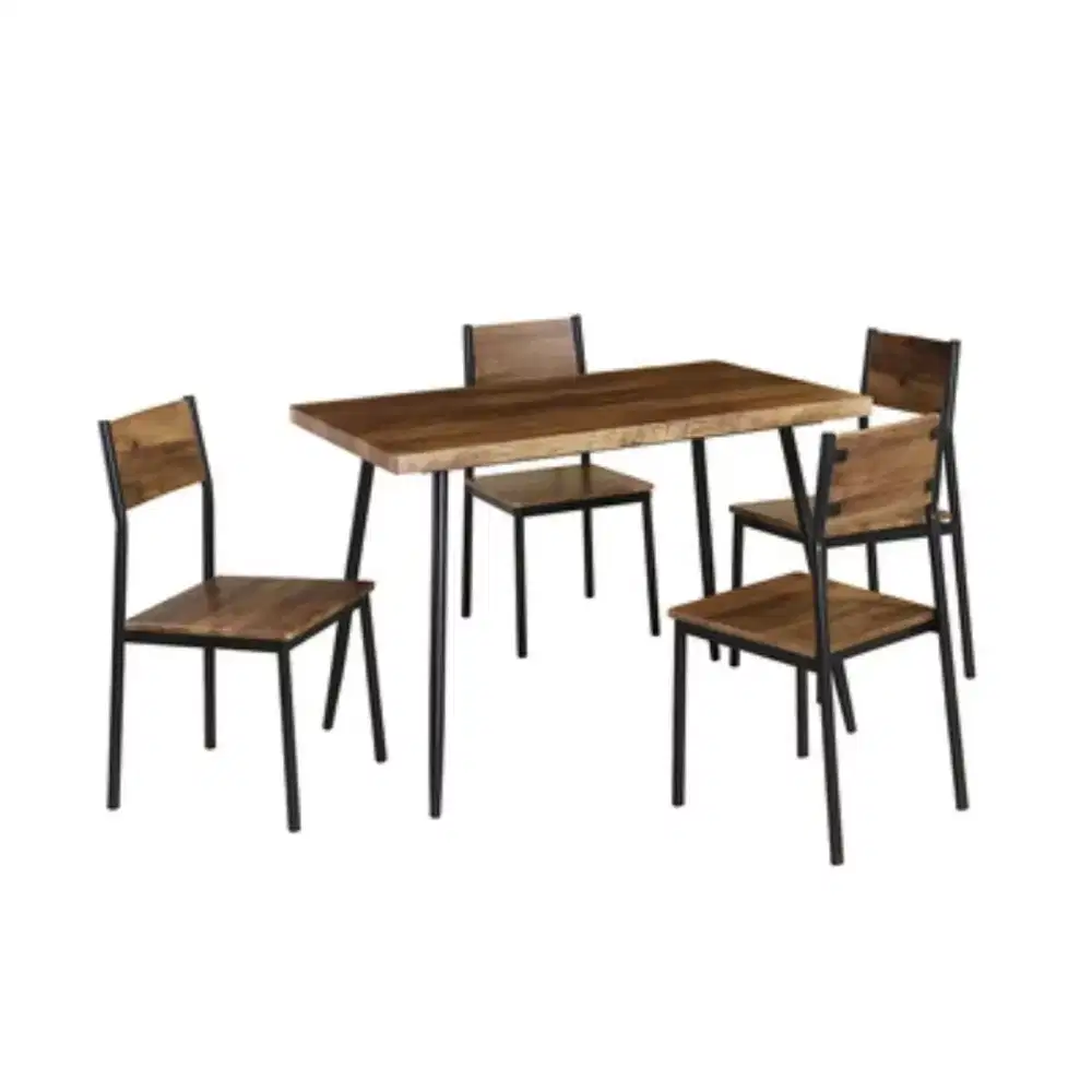 Informa Lexon set meja makan 4 kursi