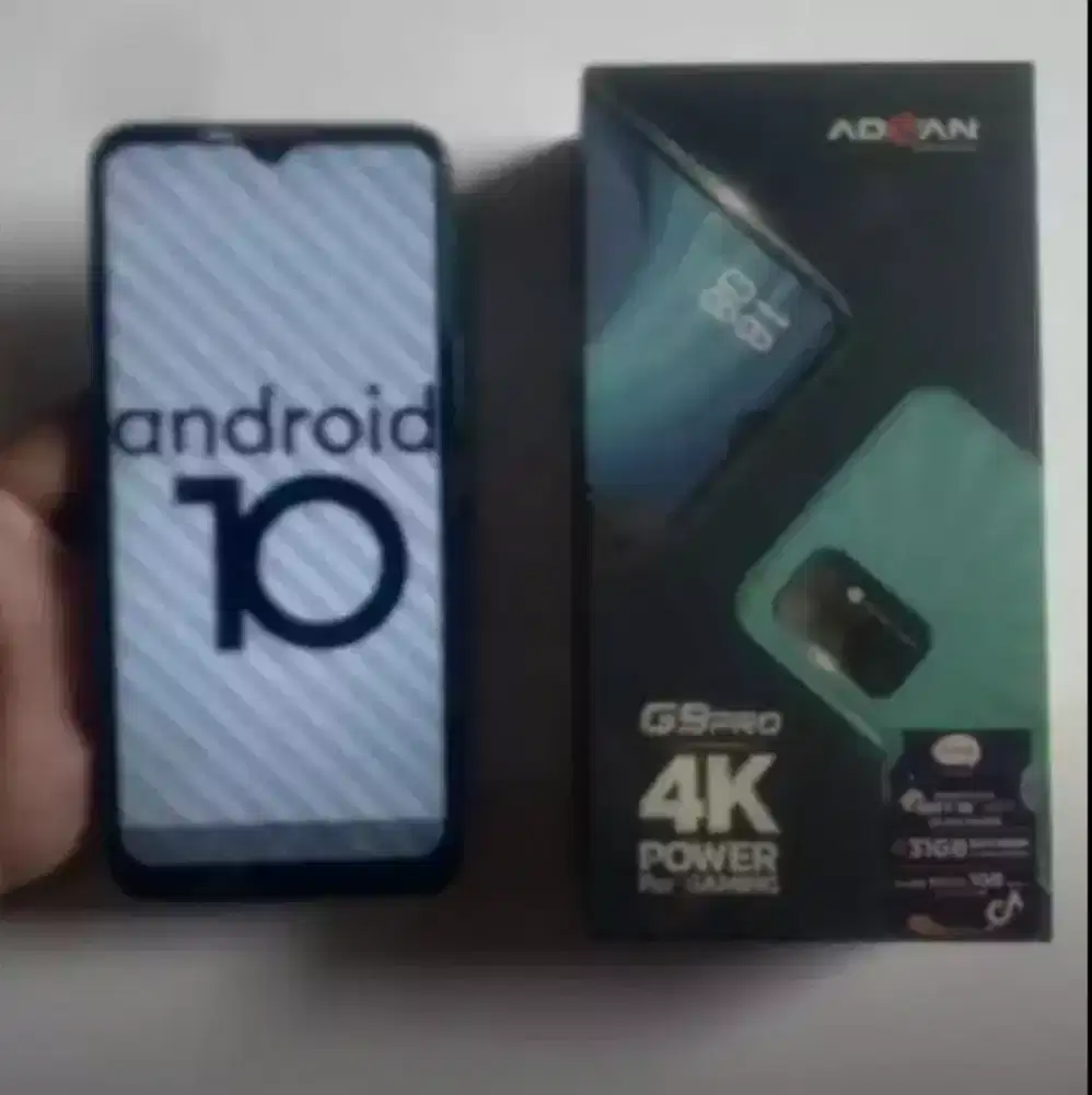 Advan G9 Pro Normal (Os.10-RAM 6/64GB-Baterai 6000mAh)