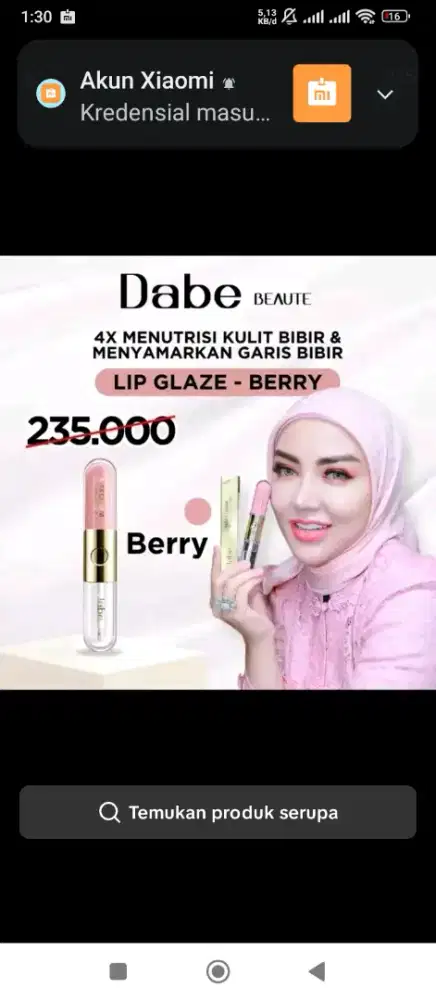 Lipstik+ serum dabe