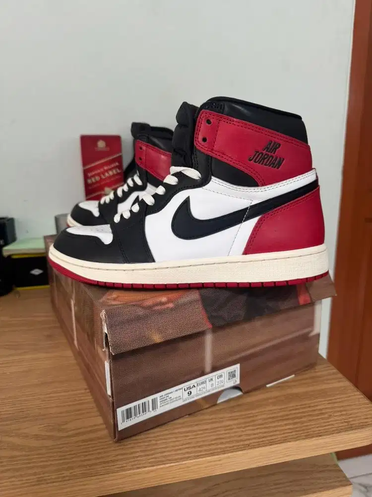 Air Jordan 1 Retro High Black Toe Reimagined