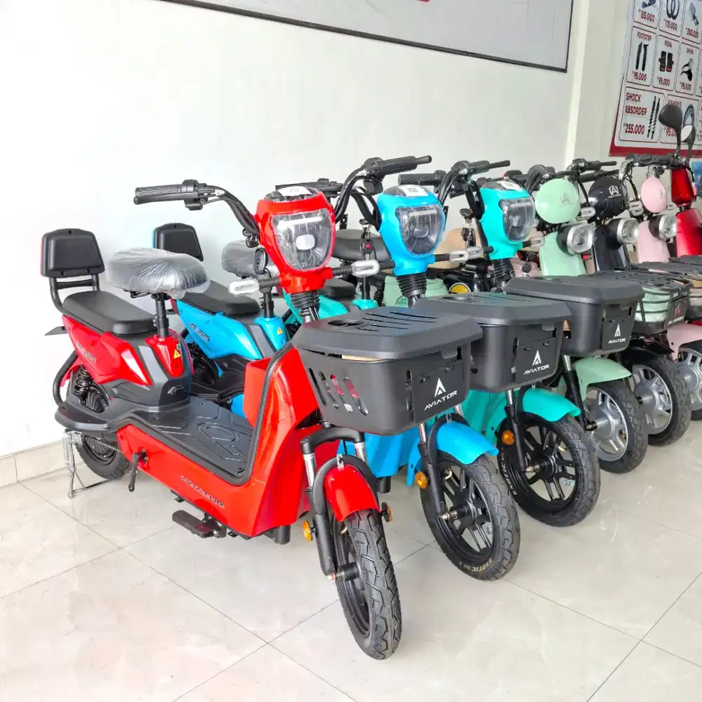 Flash sale sepeda listrik termurah cod free ongkir