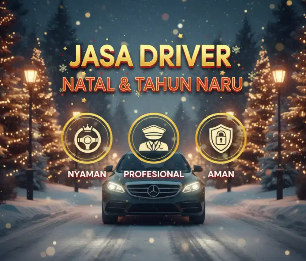 Driver khusus libur natal dan tahun baru