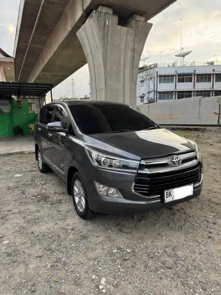 Toyota Innova Reborn V Luxury Diesel 2018 Automatic Abu abu