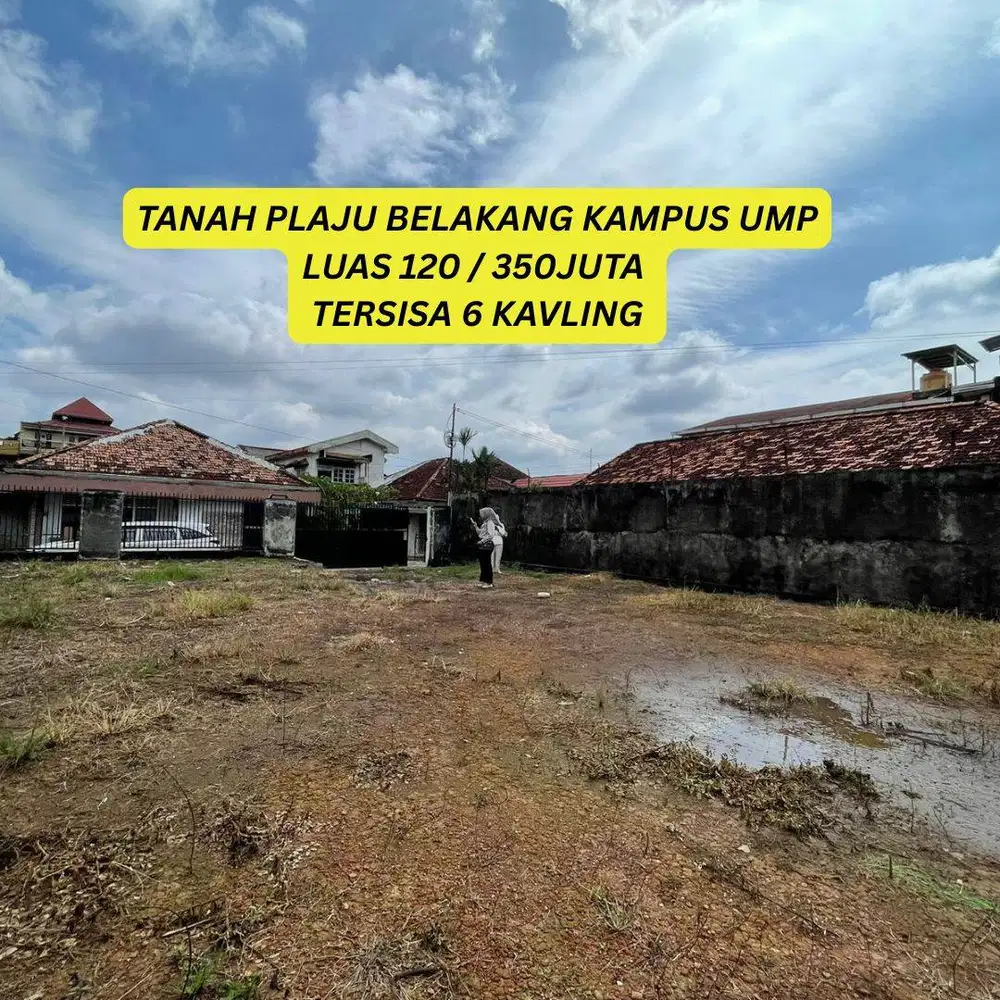 TANAH PLAJU BELAKANG KMPUS UMP PALEMBANG