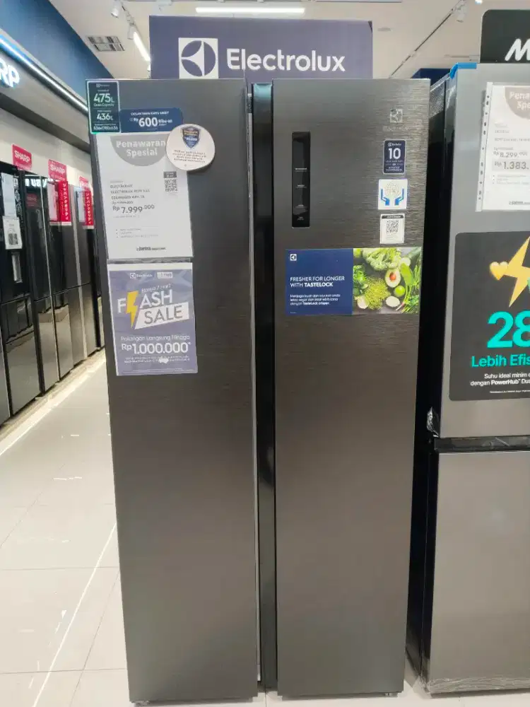 KULKAS ELECTROLUX SBS 445LTR