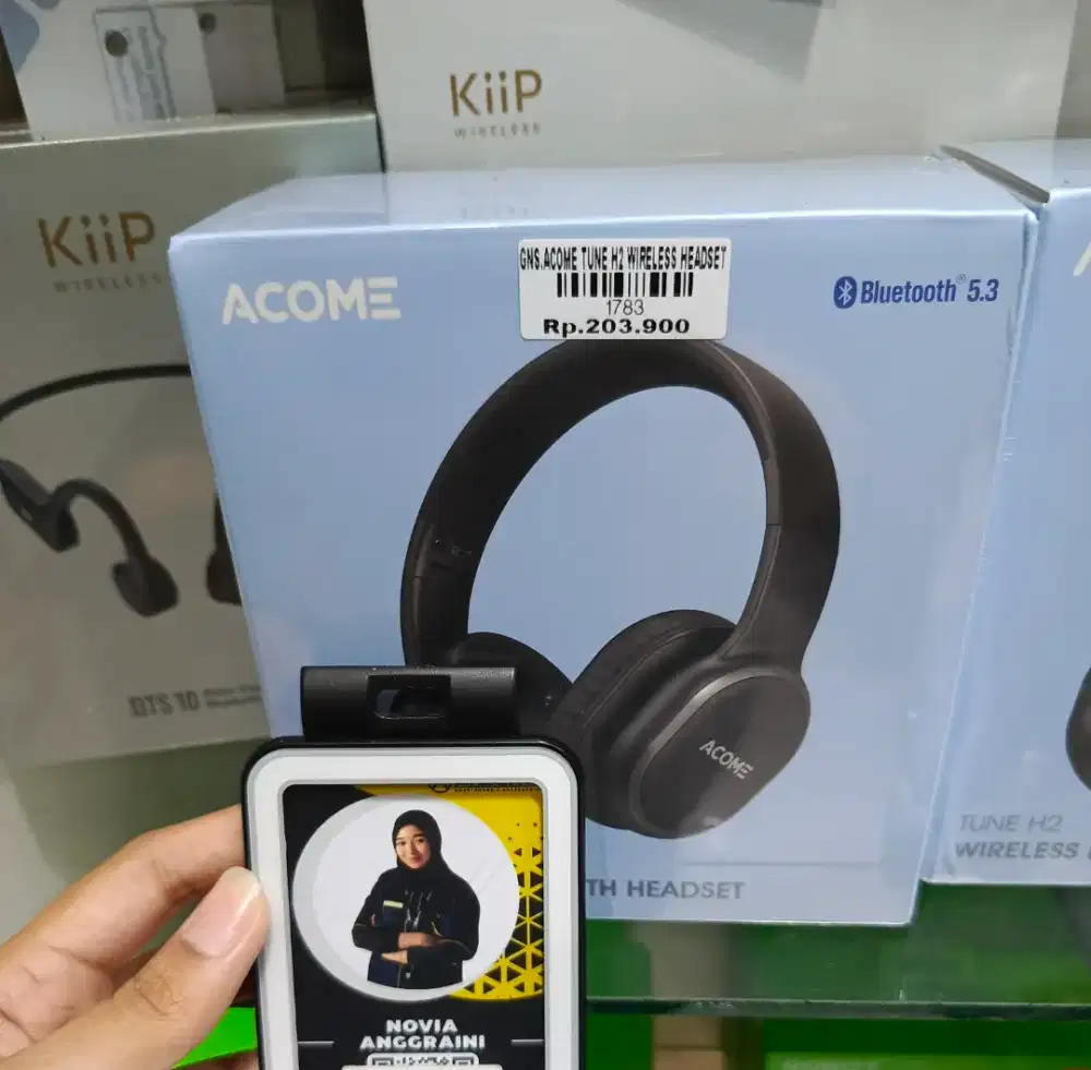 Acome tone H2 Wireless headset | ATLANTIS DAHSYAT