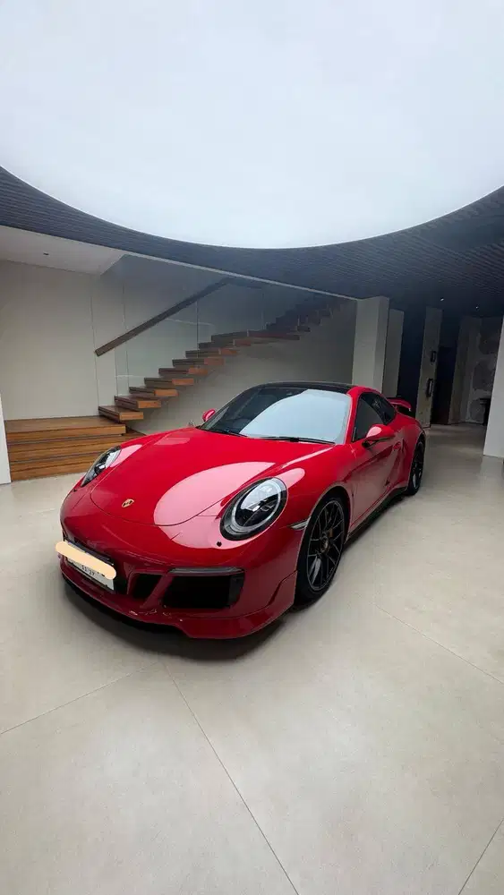 2017 Porsche 911 GTS (991,2) Carmine Red on Black Alcantara