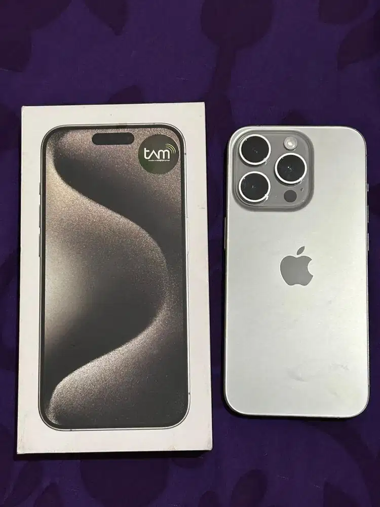 IPHONE 15 Pro 128GB Mulus Ibox