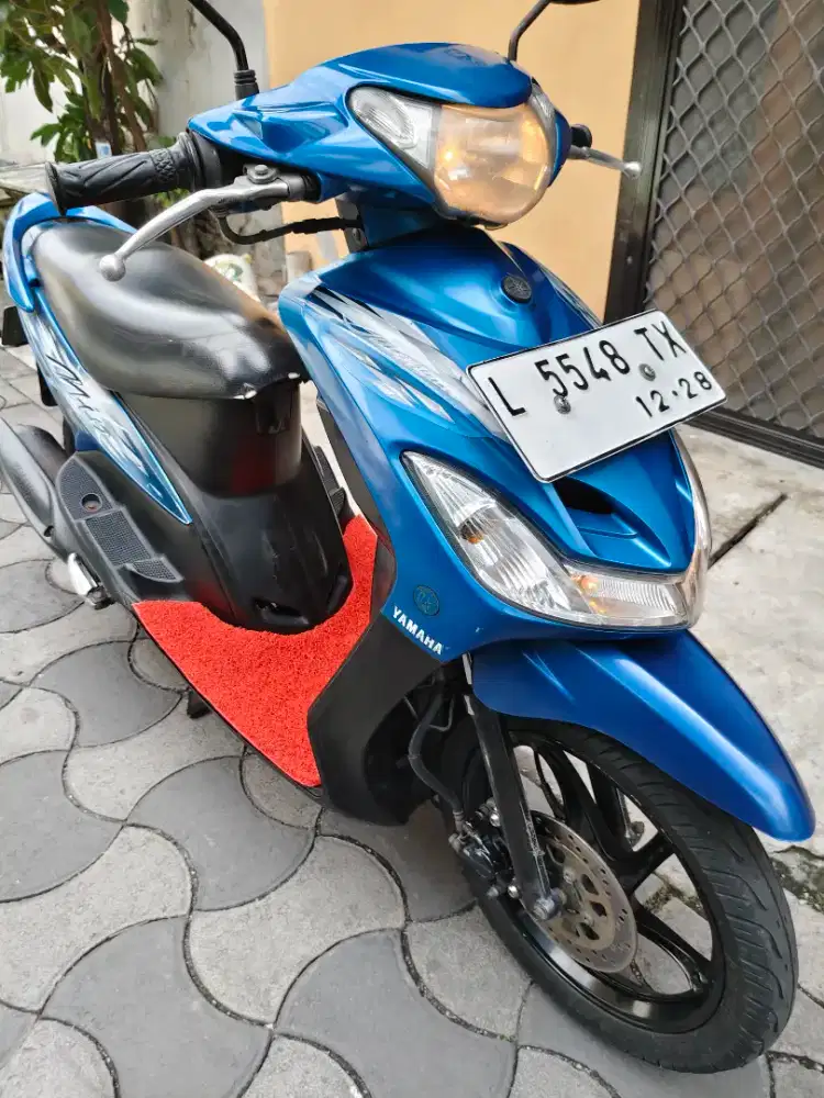 Mio Sporty 2010 CW Biru Plat Panjang 2028 Siap Liburan!!!
