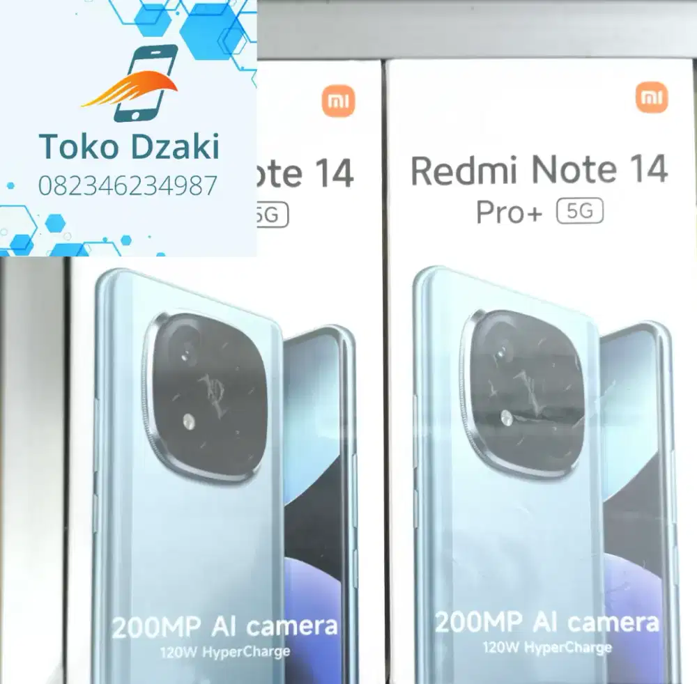 Redmi Note 14 Pro+ Plus 5G 8/256 Garansi Resmi Xiaomi Baru