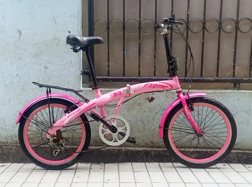 Sepeda Lipat Exotic 20 inc 6 speed, harga pas.. Cipinang