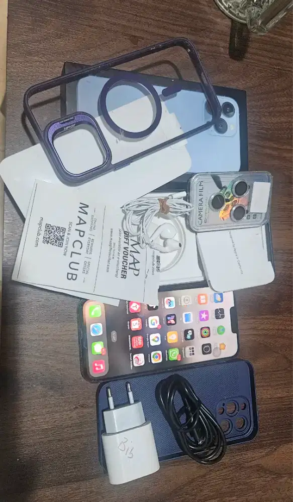 Jual cepat/bt/tt adroid, iphone 13 promax 256, ibox, blue