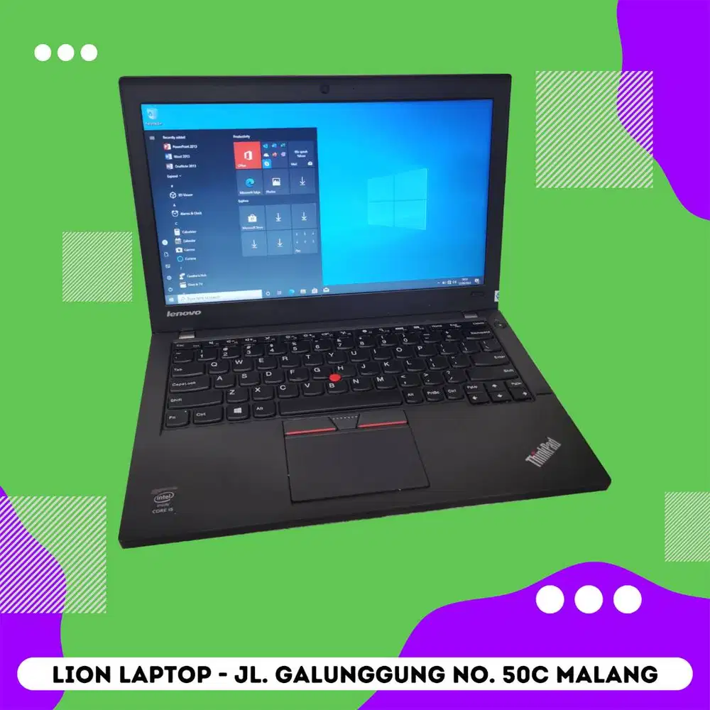 RAM 8GB SSD 256GB Core i5 Lenovo Thinkpad X250 [26|12]