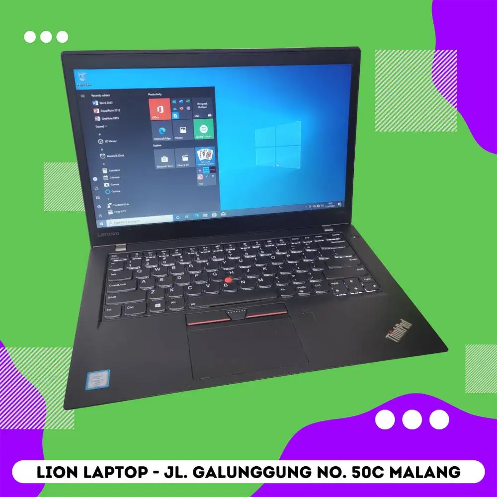 RAM 8GB SSD 256GB Core i7 SLIM Lenovo Thinkpad T470s [26|12]