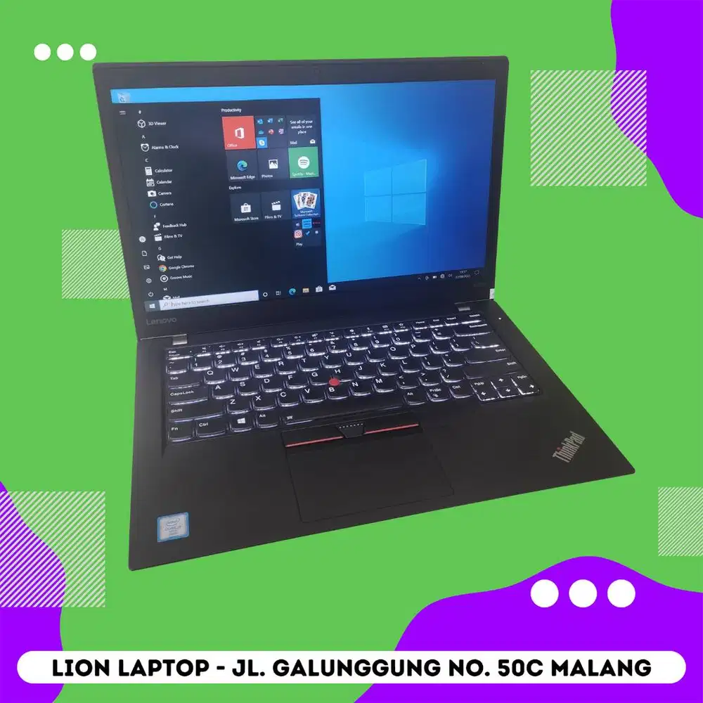 RAM 8GB SSD 256GB Core i5 Touchscreen SLIM Lenovo Thinkpad T470s [26|1