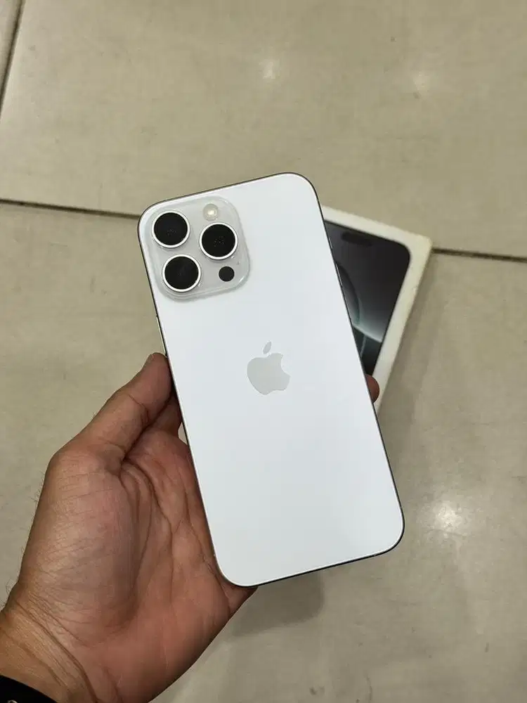 iphone 16 promax 256gb silver resmi bea cukai dual sim on