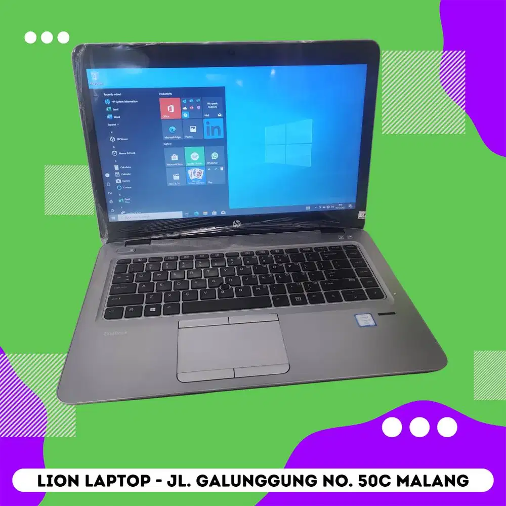 Core i5 RAM 8GB Murah SSD 258GB HP Elitebook 840 G3 [26|12]