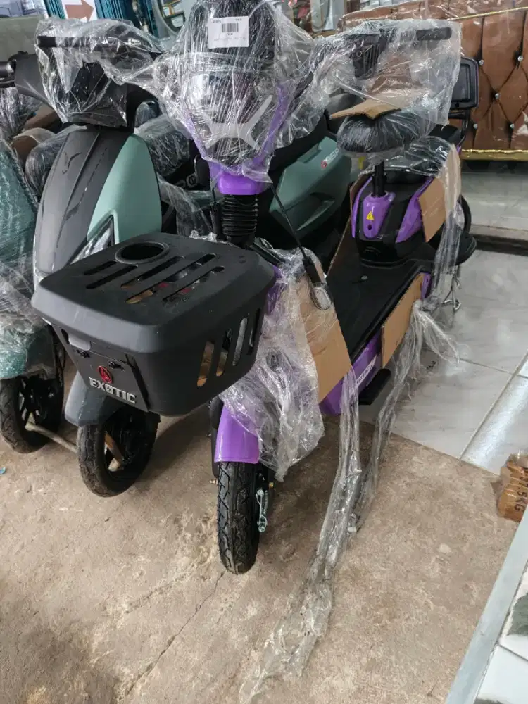 Kredit sepeda listrik exotic promo bebas 1x angsuran