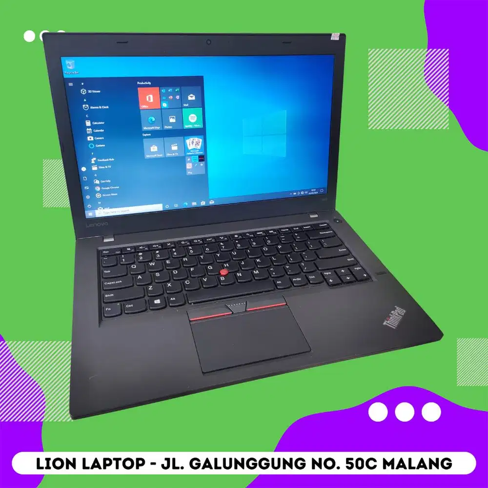 RAM 8GB Core i5 SSD 256GB Lenovo Thinkpad T460 [26|12]