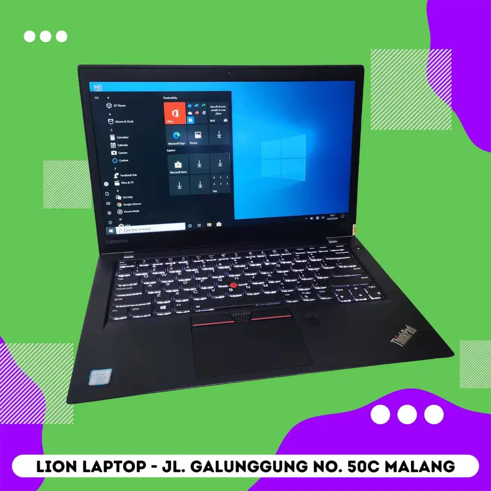 Core i5 Gen 7 RAM 8GB SLIM TOUCHSCREEN Lenovo Thinkpad T470s [26|12]