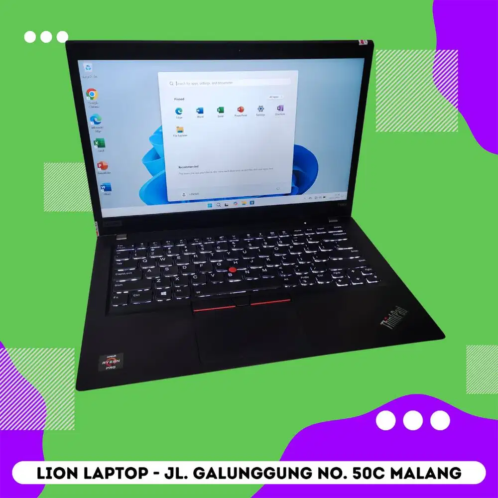 AMD Ryzen 7 PRO 4Ghz 16/256 VGA 2GB Lenovo Thinkpad T495s [26|12]