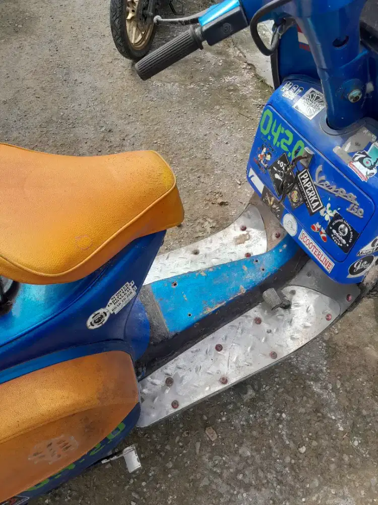 Piaggio vespa 2tak ps 1980 tv atau matic scooter