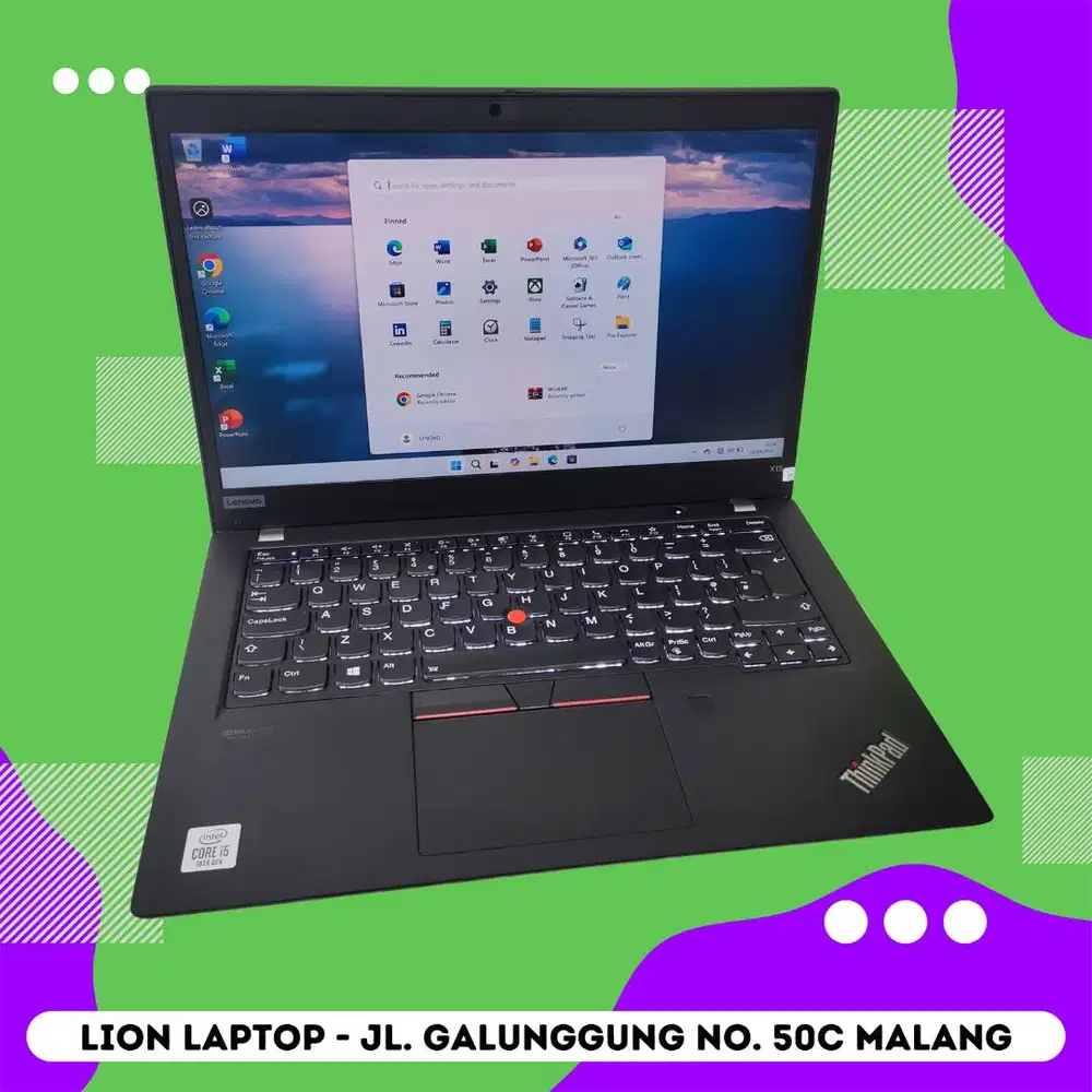 Core i5 Gen 10 slim mulus RAM 8GB SSD 256 Lenovo Thinkpad X13 [26|12]