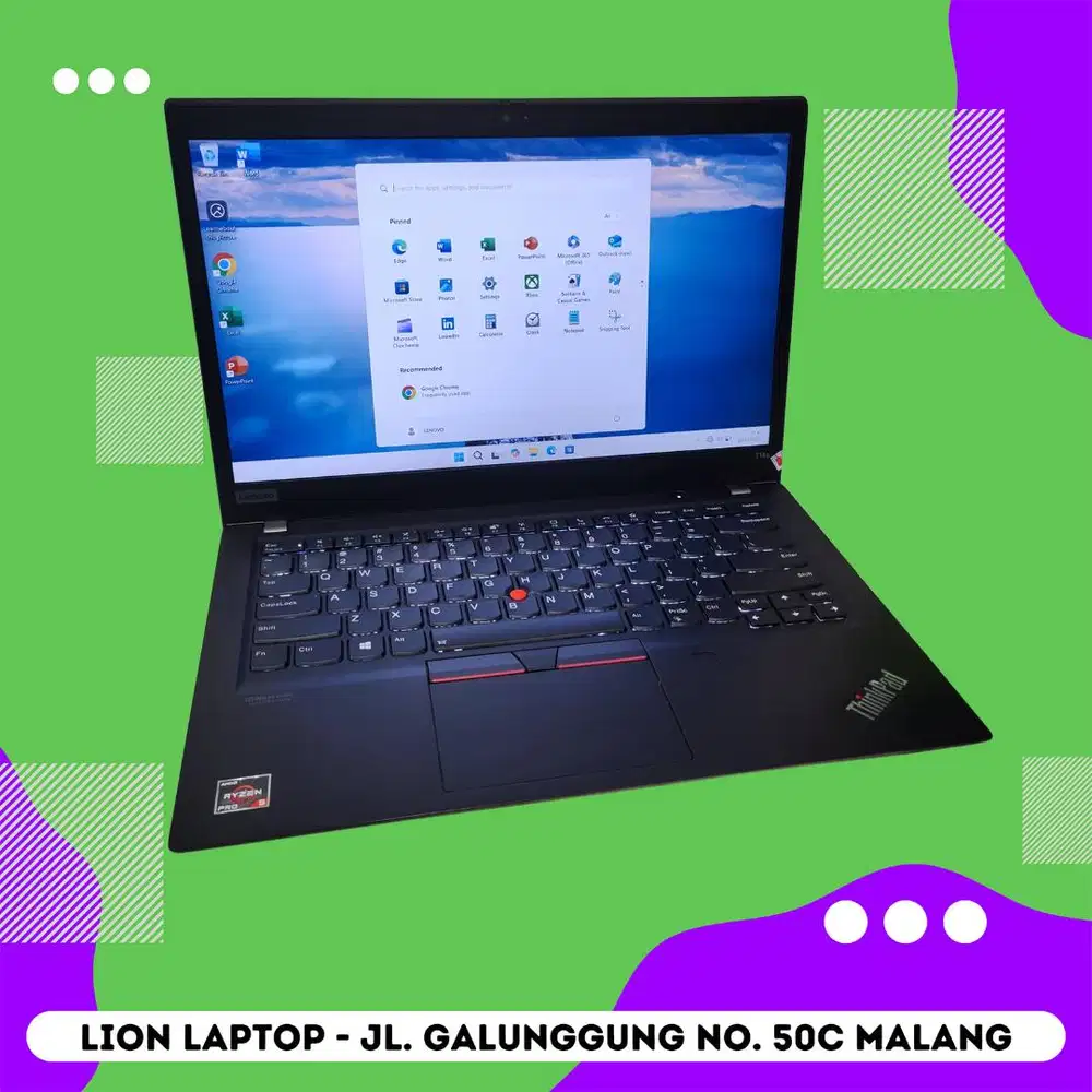 RAM 16GB Touchscreen Ryzen 5 Slim Lenovo Thinkpad T14s [26|12]