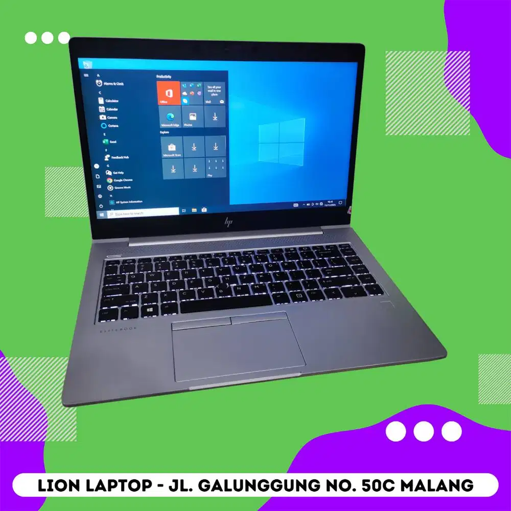 FUll Aluminium Body Core i7 gen 8 8/256 HP Elitebook 840 G6 [26|12]