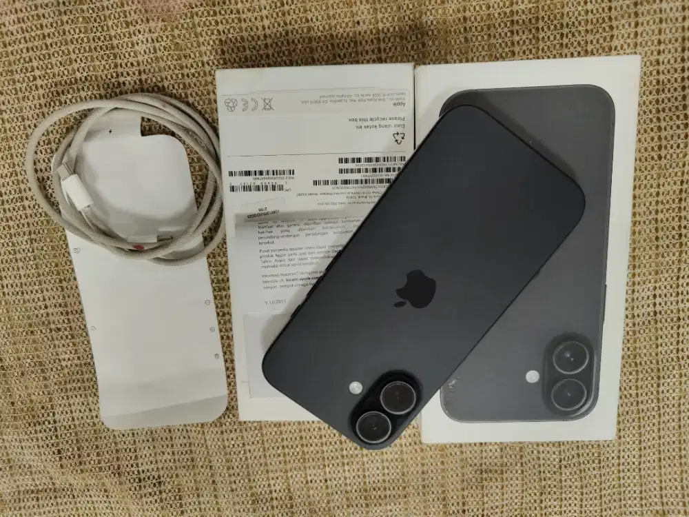 iPhone 16 128 resmi iBox mulus garansi